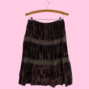 Vintage Velvet Skirt